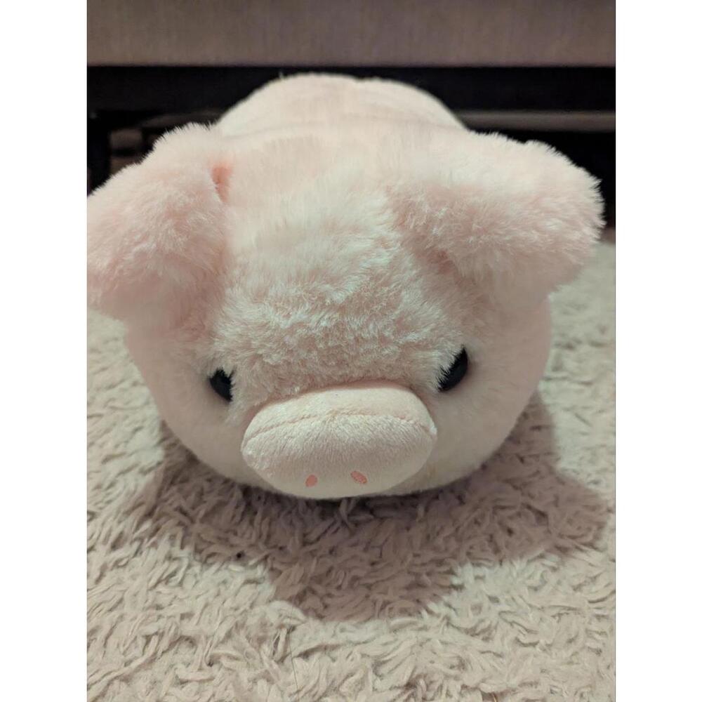 Sweet cute soft pink pig plushie
